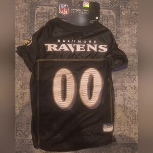 NFL Baltimore Ravens Pet Jersey - Black